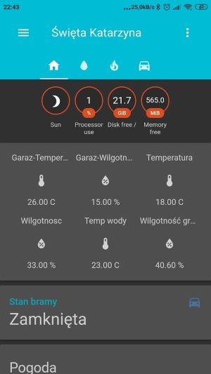 Home Assistant Dashboard